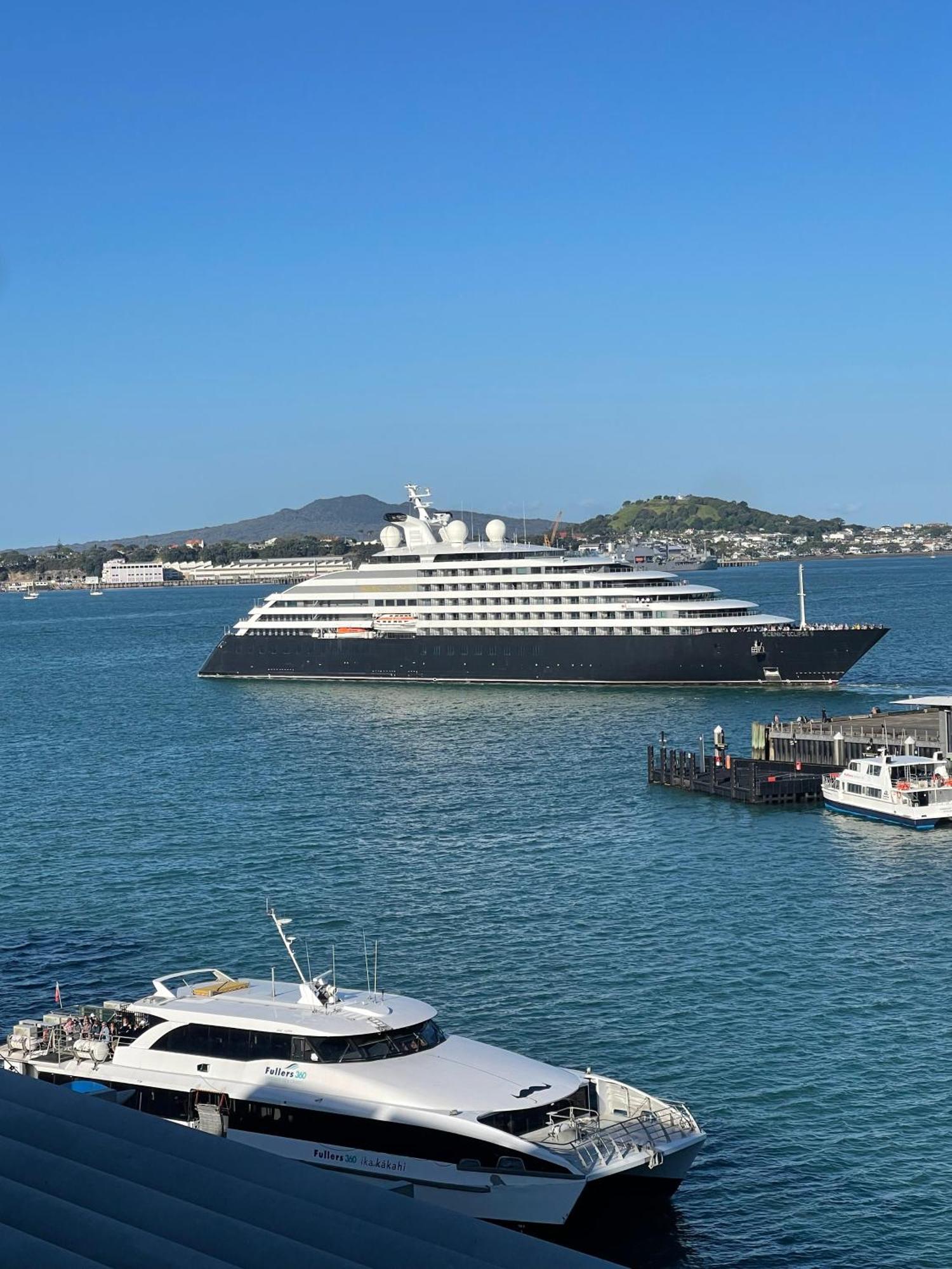 Penthouse Apartment With Stunning Harbour Views Auckland Dış mekan fotoğraf