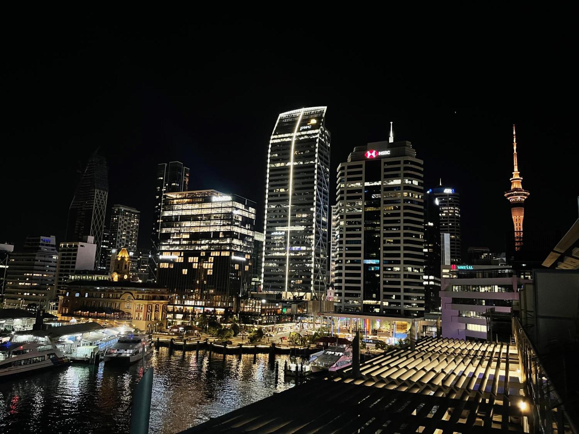 Penthouse Apartment With Stunning Harbour Views Auckland Dış mekan fotoğraf