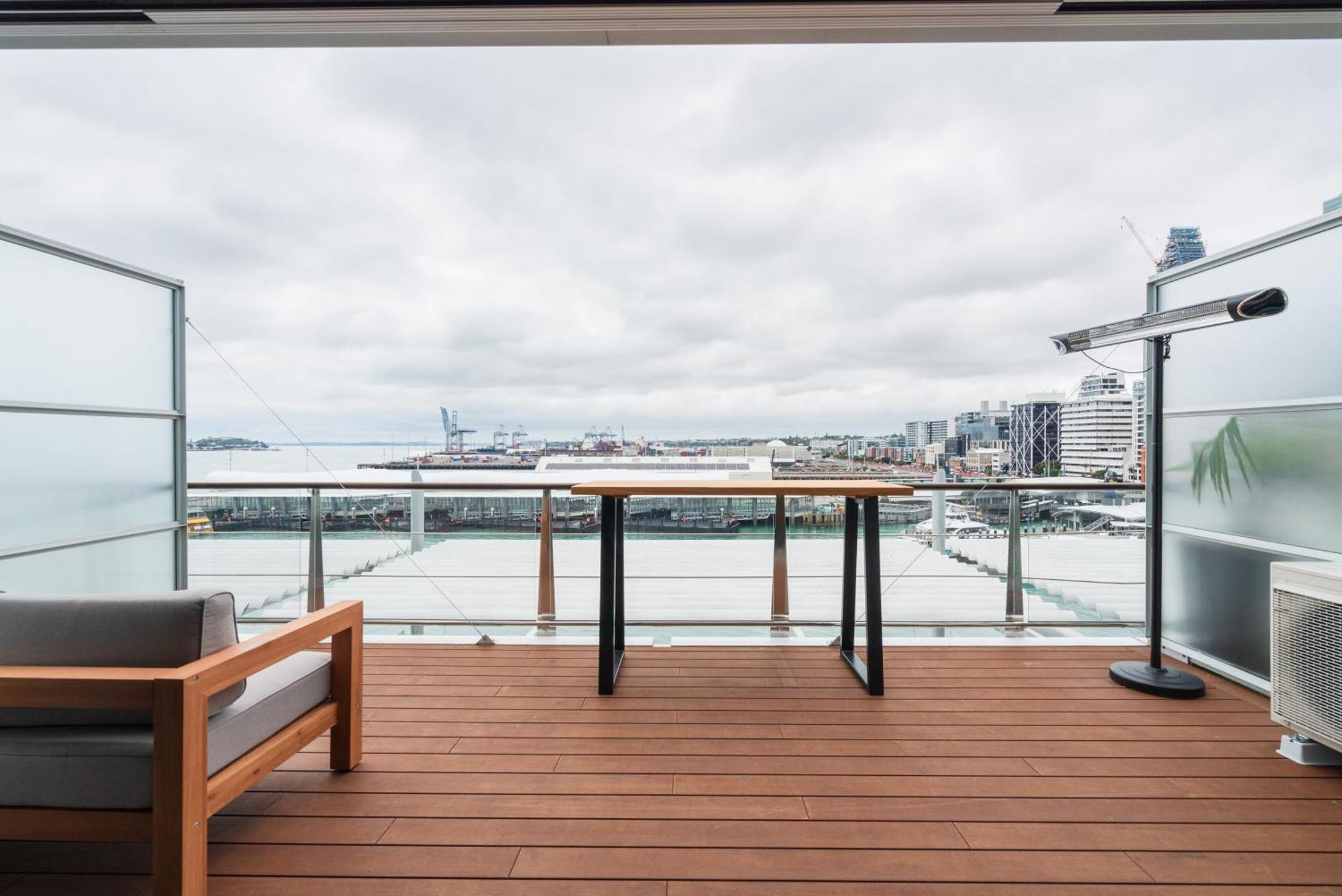 Penthouse Apartment With Stunning Harbour Views Auckland Dış mekan fotoğraf