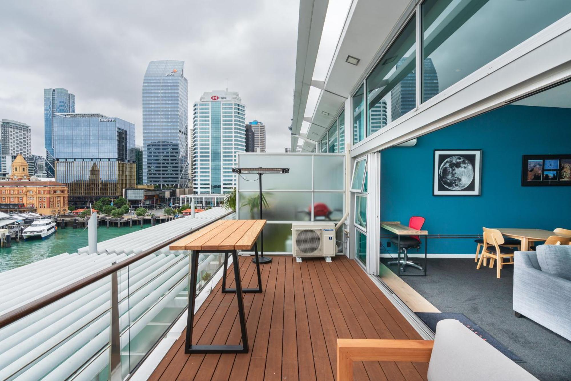 Penthouse Apartment With Stunning Harbour Views Auckland Dış mekan fotoğraf