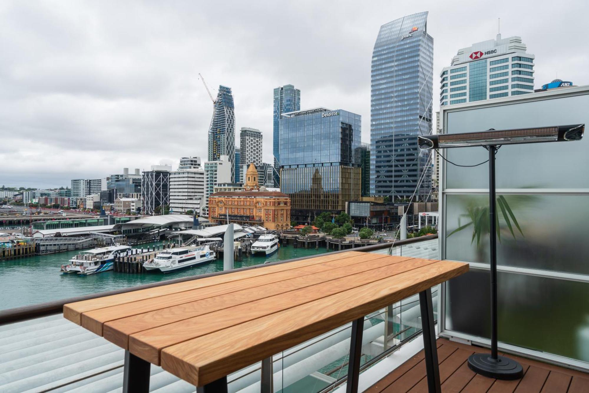 Penthouse Apartment With Stunning Harbour Views Auckland Dış mekan fotoğraf